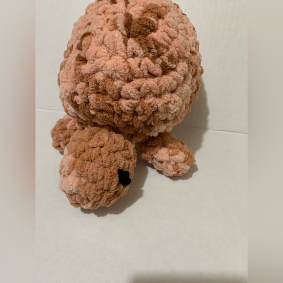 Nursery Room Decor Playroom Decor Crocheted Stuffed Turtle - Picture 3 of 16